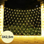 Novogodišnje LED lampice – mreža 3×2,5m